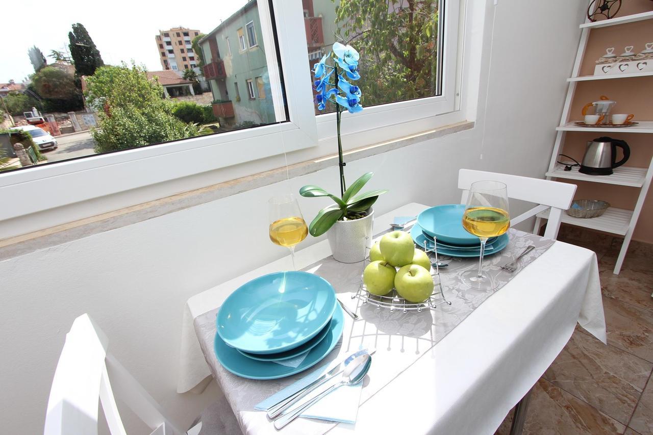 Studio Orhidea Blu Rovinj Bagian luar foto